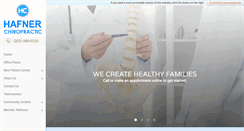 Desktop Screenshot of hafnerchiropractic.com